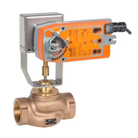 Belimo G250S-N+NFX24-MFT-X1 Globe Valve 2 2 Way 40 Cv w/ Spring Return 24V MFT