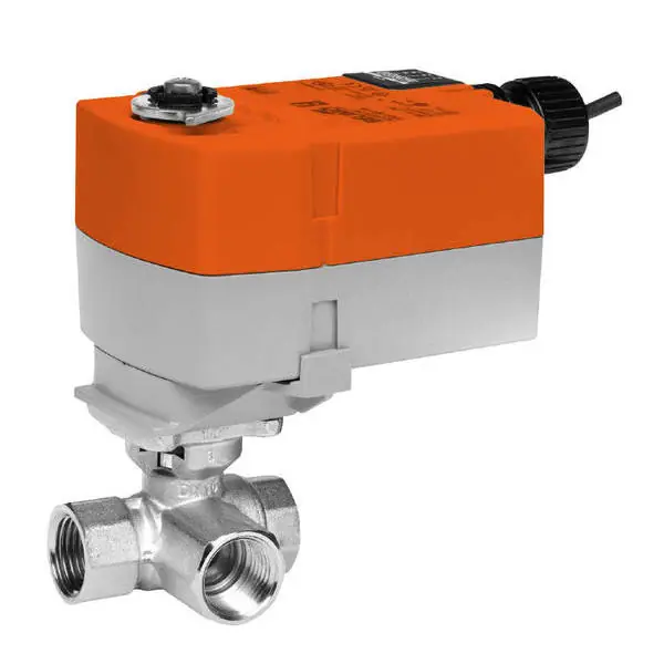 Belimo B311B+TFRB120 CCV Assembly 3 Way 1/2 in NPT 1.9 Cv