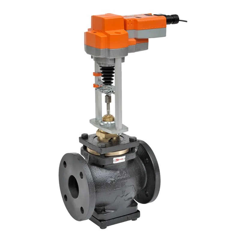 Belimo G6100C+AVKB24-MFT Globe Valve Assembly 2 Way 4 in.