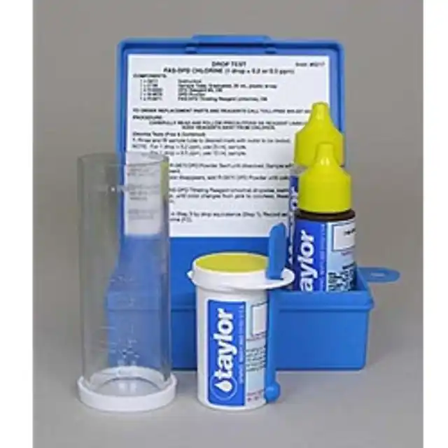 Taylor K-1515-A Test Kit FAS-DPD Drop