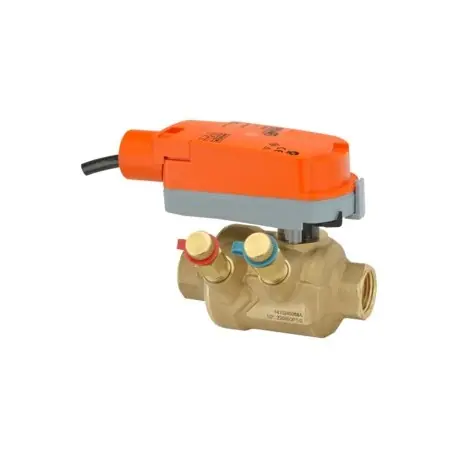 Belimo Z2075QPT-G+CQB24-SR-L ZoneTight 0.75 2 Way 9 GPM w/ Non-Spring 24V