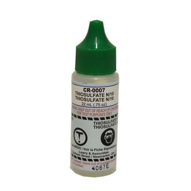 TAYLOR R-0007-A THIOSULFATE #7 N/10 3/4 OZ