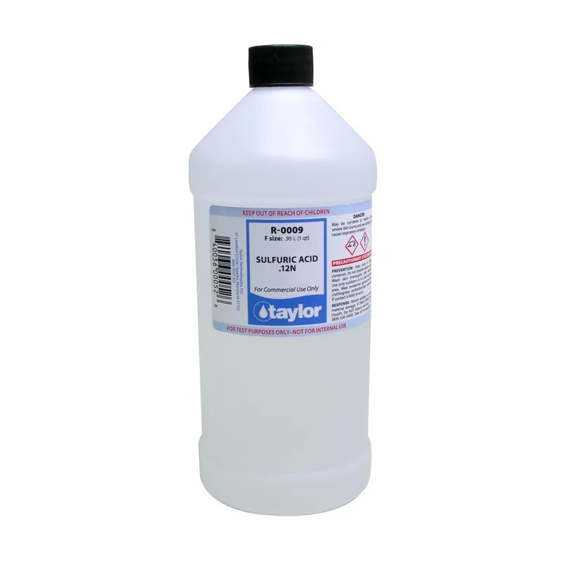TAYLOR R-0009-F SULFURIC ACID .12N 32 OZ