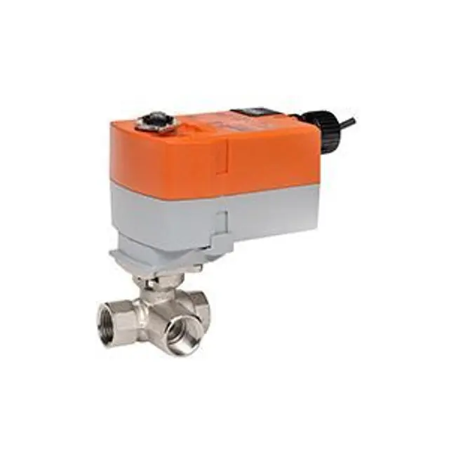 Belimo B307B+LF24-S CCV 0.5 3 Way 0.3 Cv w/ Spg Rtn 24V On/Off SW