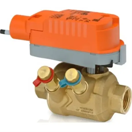 Belimo Z2050QPT-F+CQKB24-RR 1/2 2WAY 4.3GPM W/ 24V ON/OFF