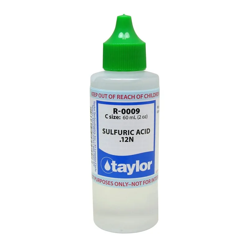 TAYLOR R-0009-C SULFURIC ACID .12N 2 OZ