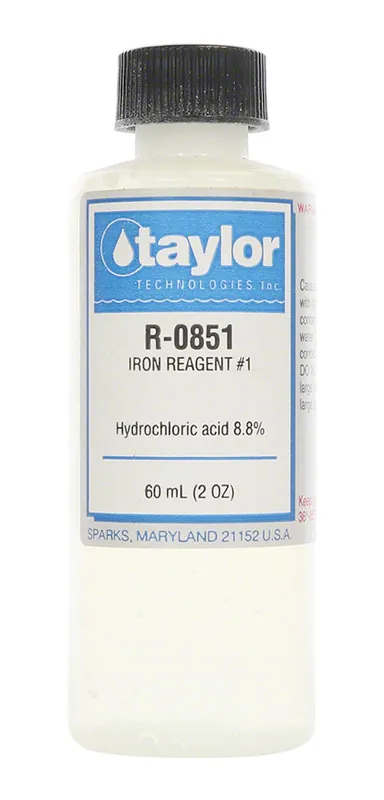 TAYLOR R-0851-C REAGENT #1 IRON 2 OZ