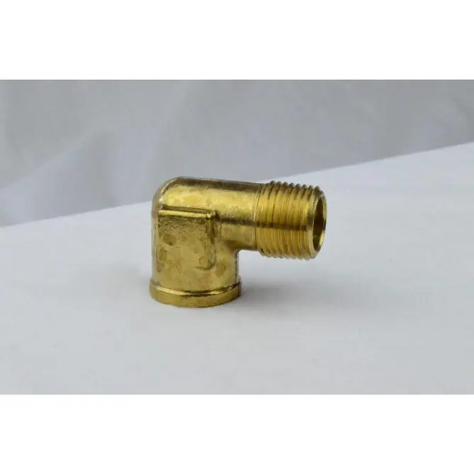 Everflow BRSN0100-NL 1 Street Elbow 90 Brass Lead Free
