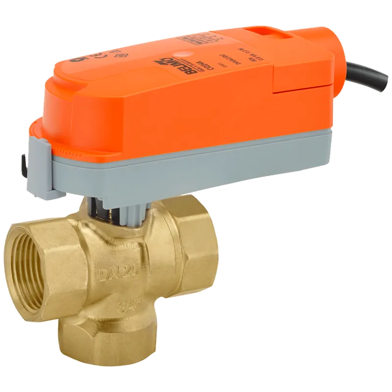 Belimo Z3050Q-E+CQBUP-3 ZoneTight 0.5 3 Way 2.7 Cv w/ Non-Spg 110 to 240V On/Off/Floating