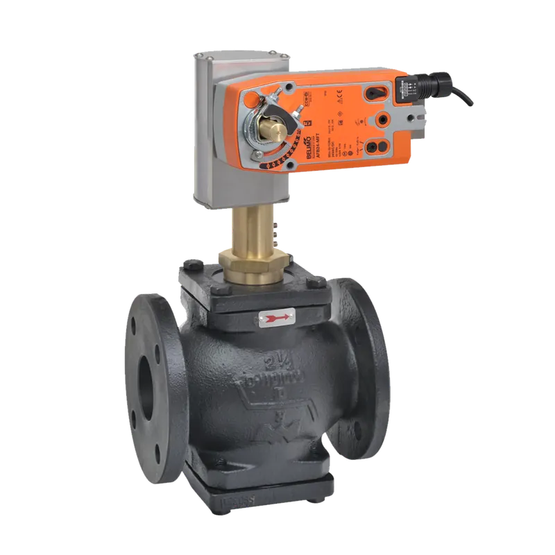 Belimo G680CS+AFX24-MFT-X1 Globe Valve Assembly 2 Way 3 in.