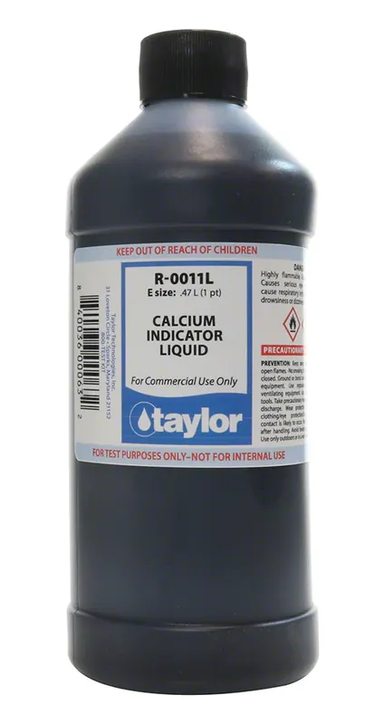 TAYLOR R-0011L-E CALCIUM IND LIQUID 16 OZ