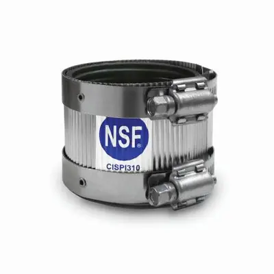 Everflow 14112N 1-1/2 No Hub Coupling NSF Approved
