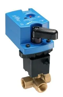 Johnson Controls VG1845CPH9T4IGA Ball Valve Assembly 3 Way 1 in.