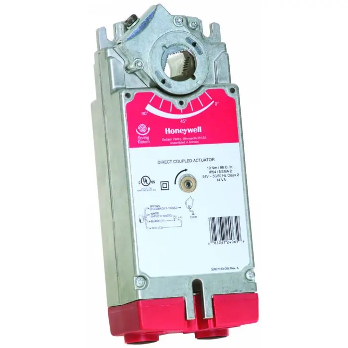 Honeywell MS8110A1008/U Direct Coupled Actuator 88 lb-in