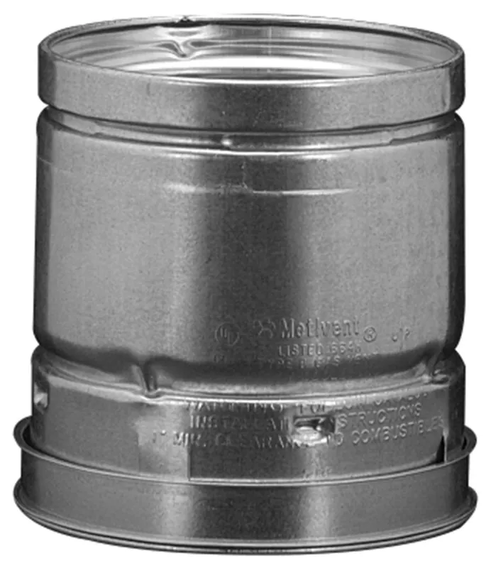 Hart & Cooley 016301 B-Vent Pipe 6 x 4 Gas Steel / Aluminum Round RP Model