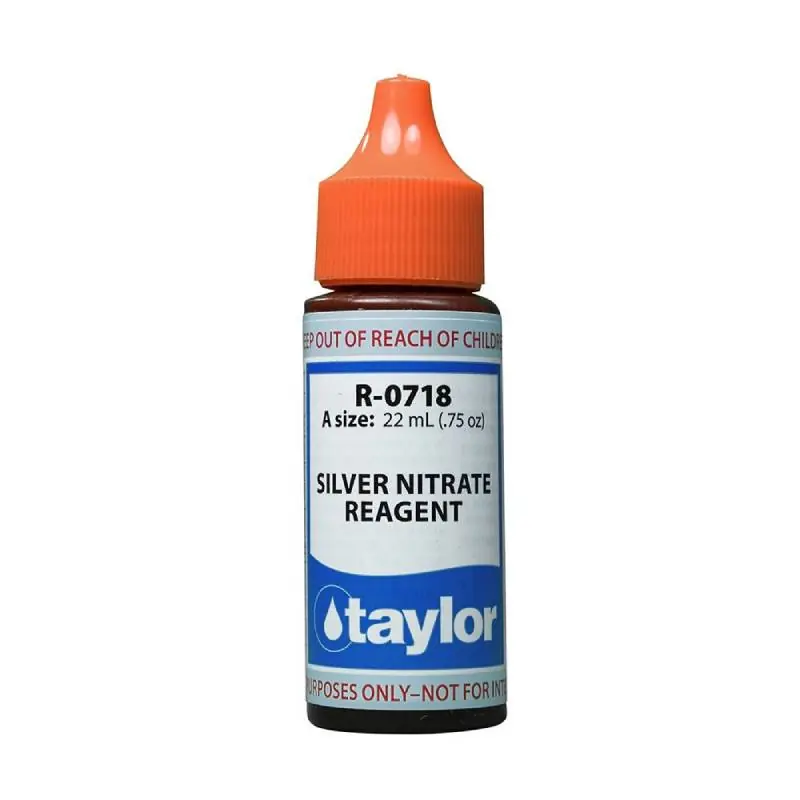 TAYLOR R-0718-A REAGENT SILVER NITRATE 3/4 OZ