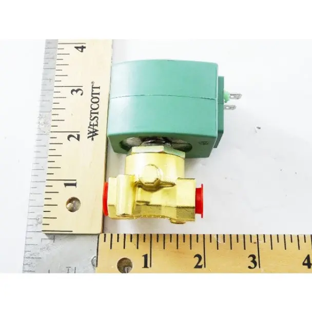 ASCO OPSF8262H22 Solenoid Valve 1/4 N/C (0/185# Air, 0/180# Water)