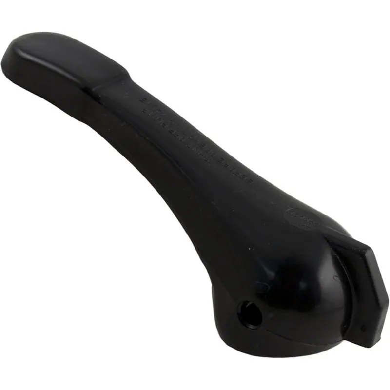 Praher E-1-S1 Handle Top/Side Mount Valve Black