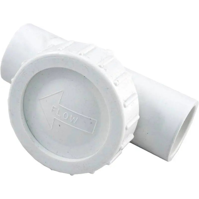 Waterway Plastics 600-4000 Check Valve, Waterway, Tee, 1 Slip x 1 Slip, Air