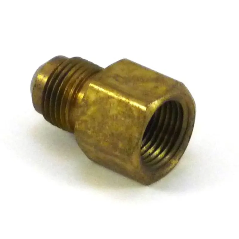 Holyoke Fittings 46-44 Brass Half Union 1/4 x 1/4 Flare x FPT