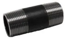 Ward 0104080 Nipple PP 1/2in 8in L Steel Black Dom Wld