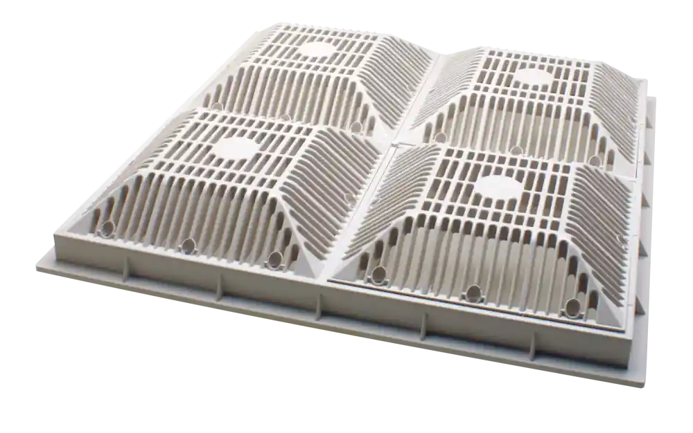 Waterway Plastics 640-4770 V Pool Frame & Grate