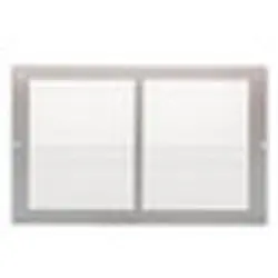 HART & COOLEY 043650 657 Series Steel Baseboard Return Air Grille Power 14 x 8 Replacement MPN