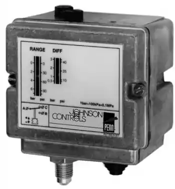 Johnson Controls P77AAW9350 Pressure Control