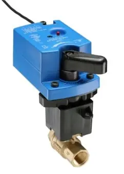Johnson Controls VG1245CLH9A4IGA Ball Valve Assembly, 2 Way, 1 in.