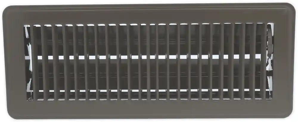 Hart & Cooley 010710 421 Series Steel Floor Register, 2-1/4 x 10