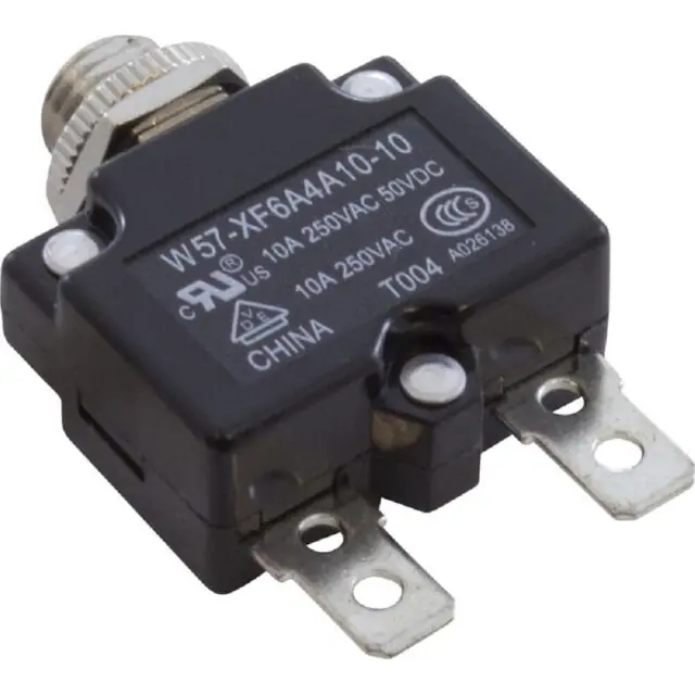 Pentair 520714Z Circuit Breaker, 10A Resettable