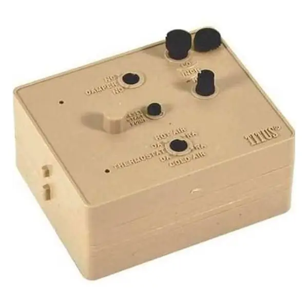 Titus HVAC 10027801 Toggle Switch 20AMP 125-277VAC