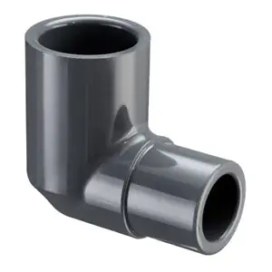 Spears 809-012 1-1/4 PVC 90 ST ELL SPIGOTXSOC SCH80