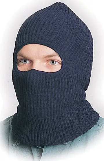 Honeywell North FM10 Thermal Face Protector for Use with Hard Hats Stretch Acrylic Black/Blue