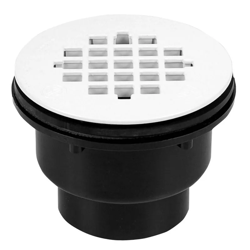 Oatey 42048 Shower Drain 2-Part Series 102 Solvent Weld Connection ABS Black