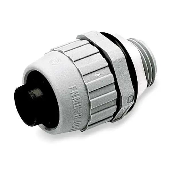 HUBBELL WIRING P038NGYA Insulated Connector 3/8 Inch Nylon Straight