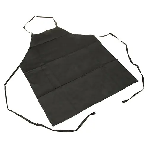 Bib Apron Black 32 in 2 Pockets for Mavrik 1557BLK