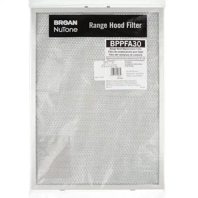 Broan-NuTone S97017720 Filter Kit for 30-Inch Hood, 2-Pack