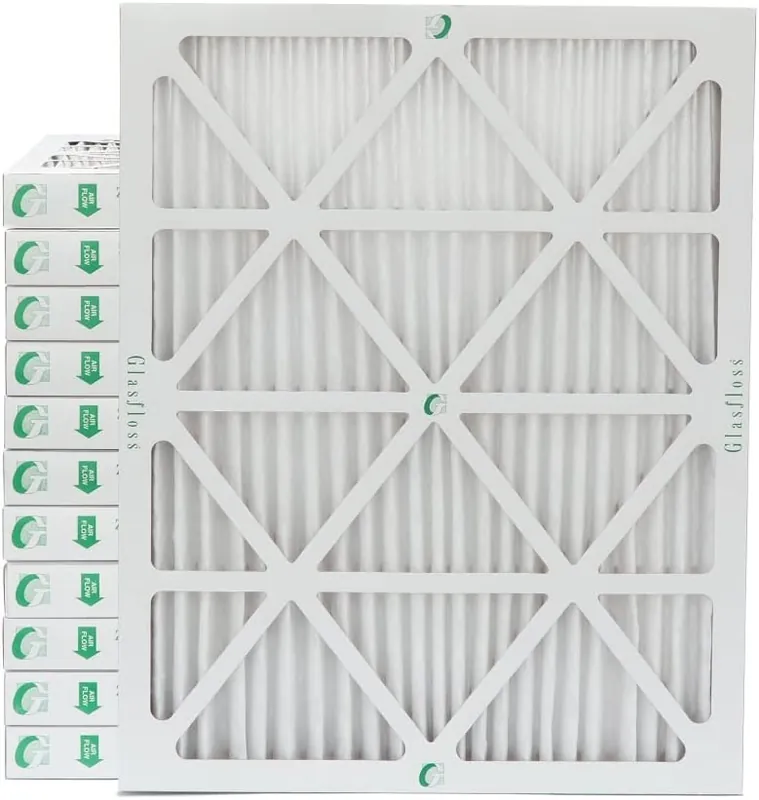 Glasfloss ZLP16201-12 Z-Line Series ZL MERV 10 Pleated Air Filter (Case of 12)