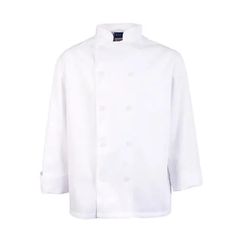 KNG 3XL Mens Chef Coat Long Sleeve for Mavrik 10503XL