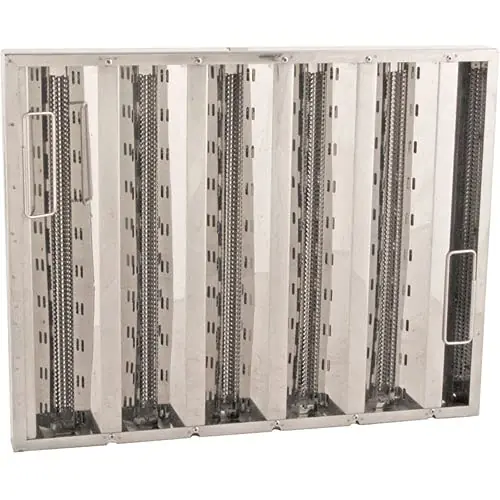 Allpoints 1291230 Filter, Baffle, 16X20, SS, HE, FMP