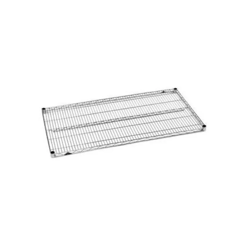 Allpoints 1261119 Shelf, Wire Brite, 18 X 3 6 Bk Only