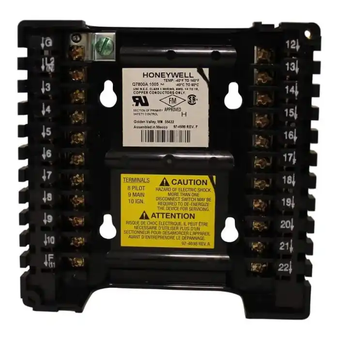 Honeywell Q7800A1005/U Wiring Subbase