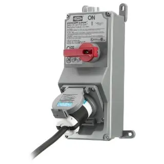 Hubbell Wiring Device-Kellems HBL2620SW HWD 30 Amp 250 Volt 2-Pole 3-Wire NEMA L6-30R