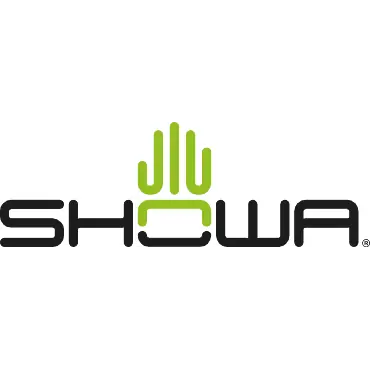 Showa 874R-10 Chemical-resistant Unsupported Butyl 14 Mil Black Rough Finish Rolled Cuff Extra Large
