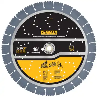 DeWalt DW47637 16IN Segmented XP7 Reinforced Concrete