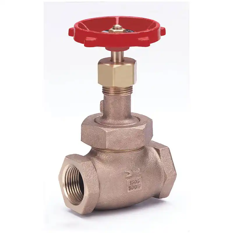 Milwaukee Valve 590T-114 Globe Valve, 1-1/4 in Nominal, FNPT End Style, 150 lb, Bronze Body, Handwheel Actuator, Domestic