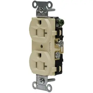Hubbell CRF20I HWD 20 Amp 125 Volt 2-Pole 3-Wire NEMA 5-20R