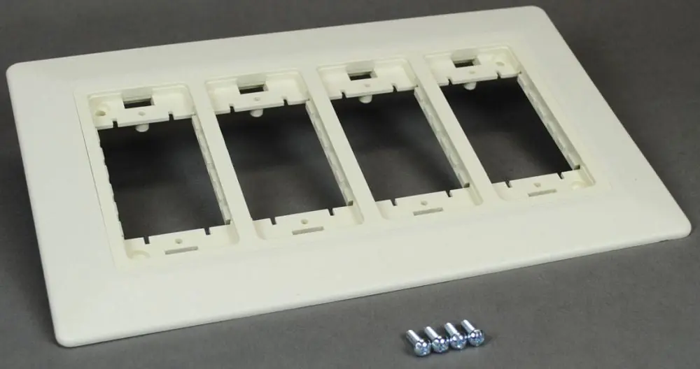 Wiremold WSA07-4A Device Mounting Bracket Ivory