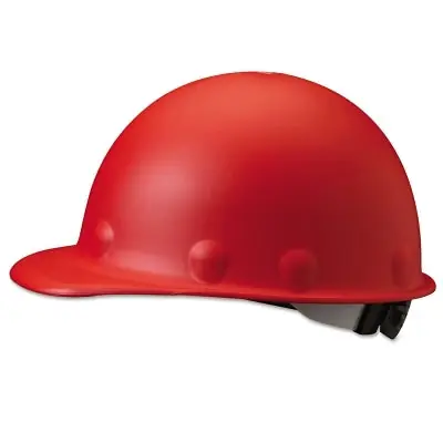 Honeywell P2ARW15A000 P2 Series Roughneck Hard Cap SuperEight Ratchet Red